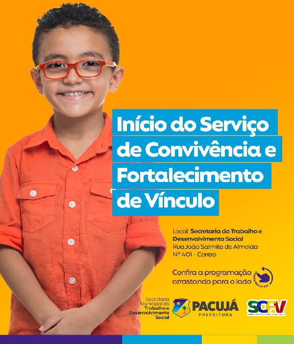 Início do Serviço de Convivência e Fortalecimento de Vínculo